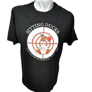 Hanes Sitting Ducks Hanes T-Shirt  Size L Tagless SS New